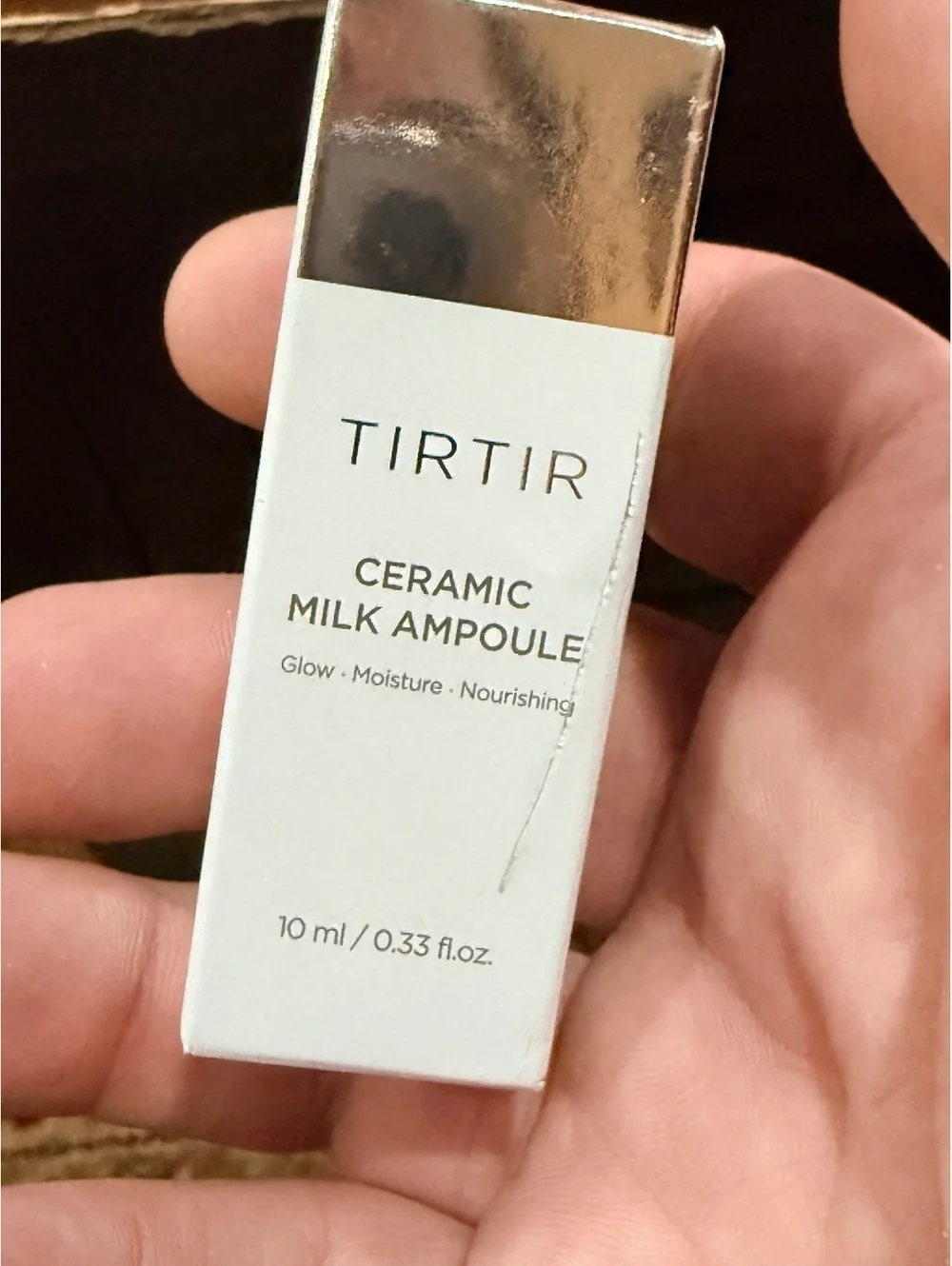 TIRTIR Ceramic Milk Ampoule 10ml - Glow, Moisture, Nourishing Serum